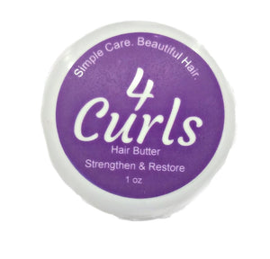 Strengthen & Restore Curl Butter - 4 Curls